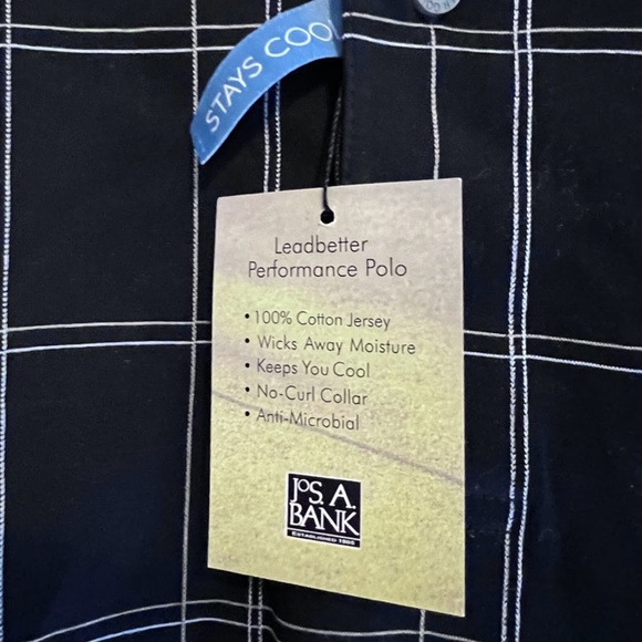 JoS. A. Bank Leadbetter Golf Polo Pullover NWT - Picture 5 of 6